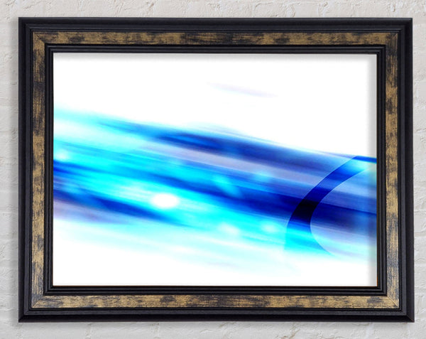 Time Line Framed Print