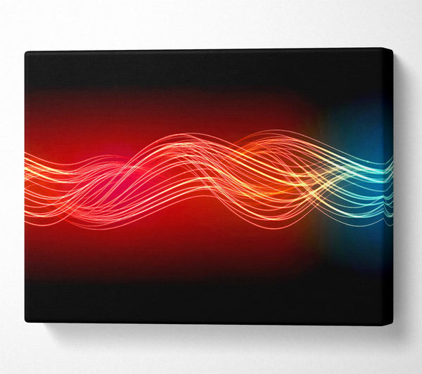  A Canvas Print of Time Lines Canvas Wall Art