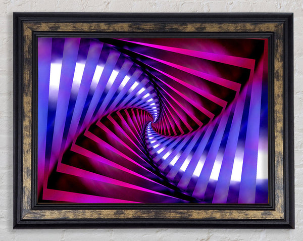 Time Tunnel Continum Framed Print