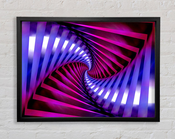 Time Tunnel Continum Framed Print