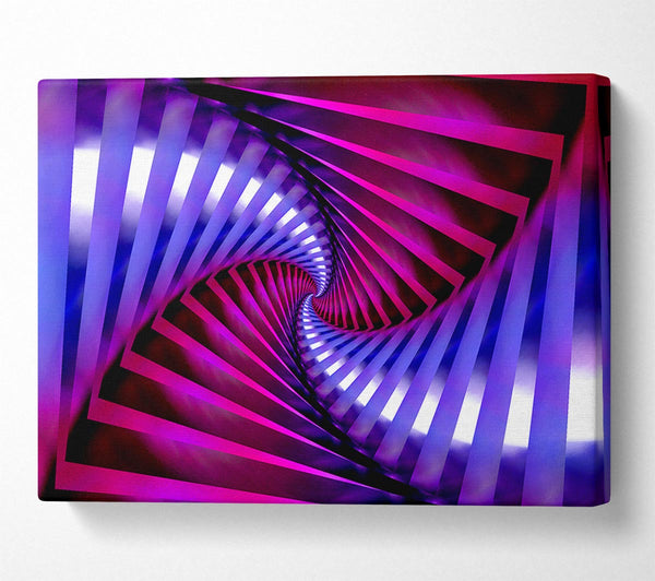  A Canvas Print of Time Tunnel Continum Canvas Wall Art