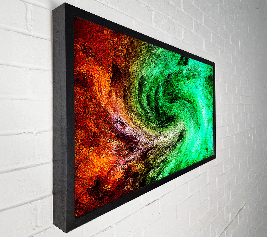  A Canvas Print of Time Tunnel Explosion Canvas Wall Art