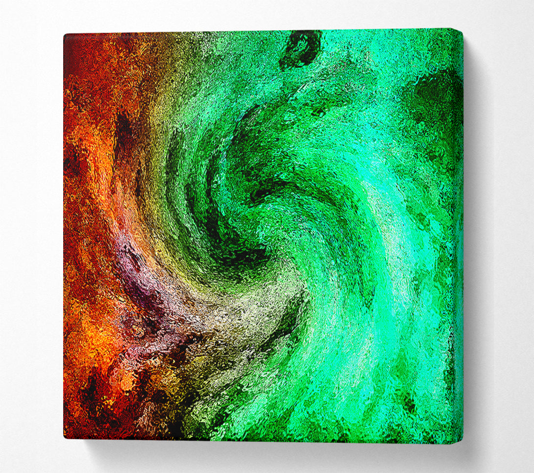  A Canvas Print of Time Tunnel Explosion Canvas Wall Art