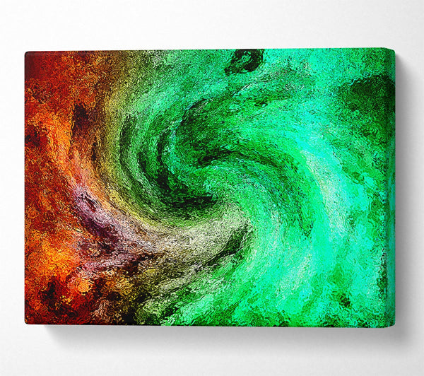  A Canvas Print of Time Tunnel Explosion Canvas Wall Art
