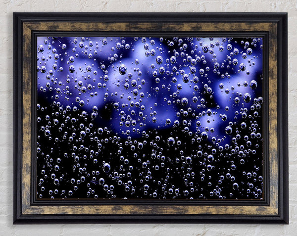 Tiny Air Bubbles Framed Print