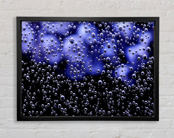 Tiny Air Bubbles Framed Print