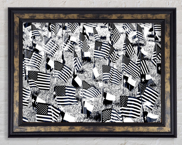 Too Many Died Framed Print
