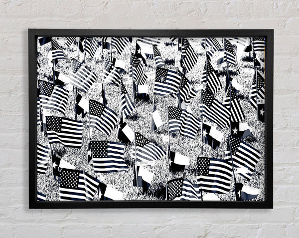 Too Many Died Framed Print