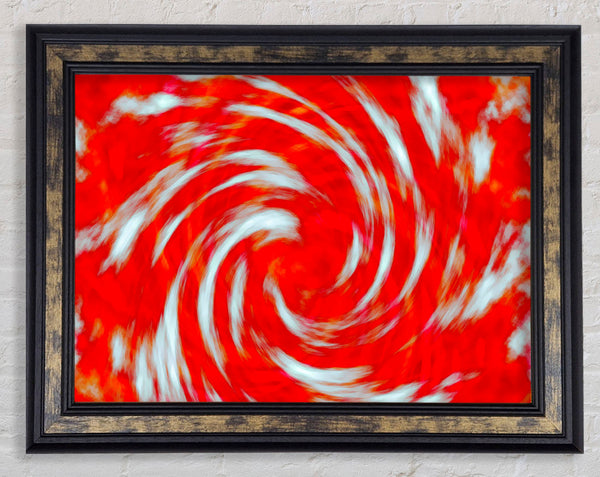 Tornado Twist Framed Print