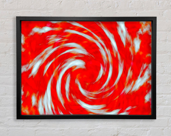 Tornado Twist Framed Print