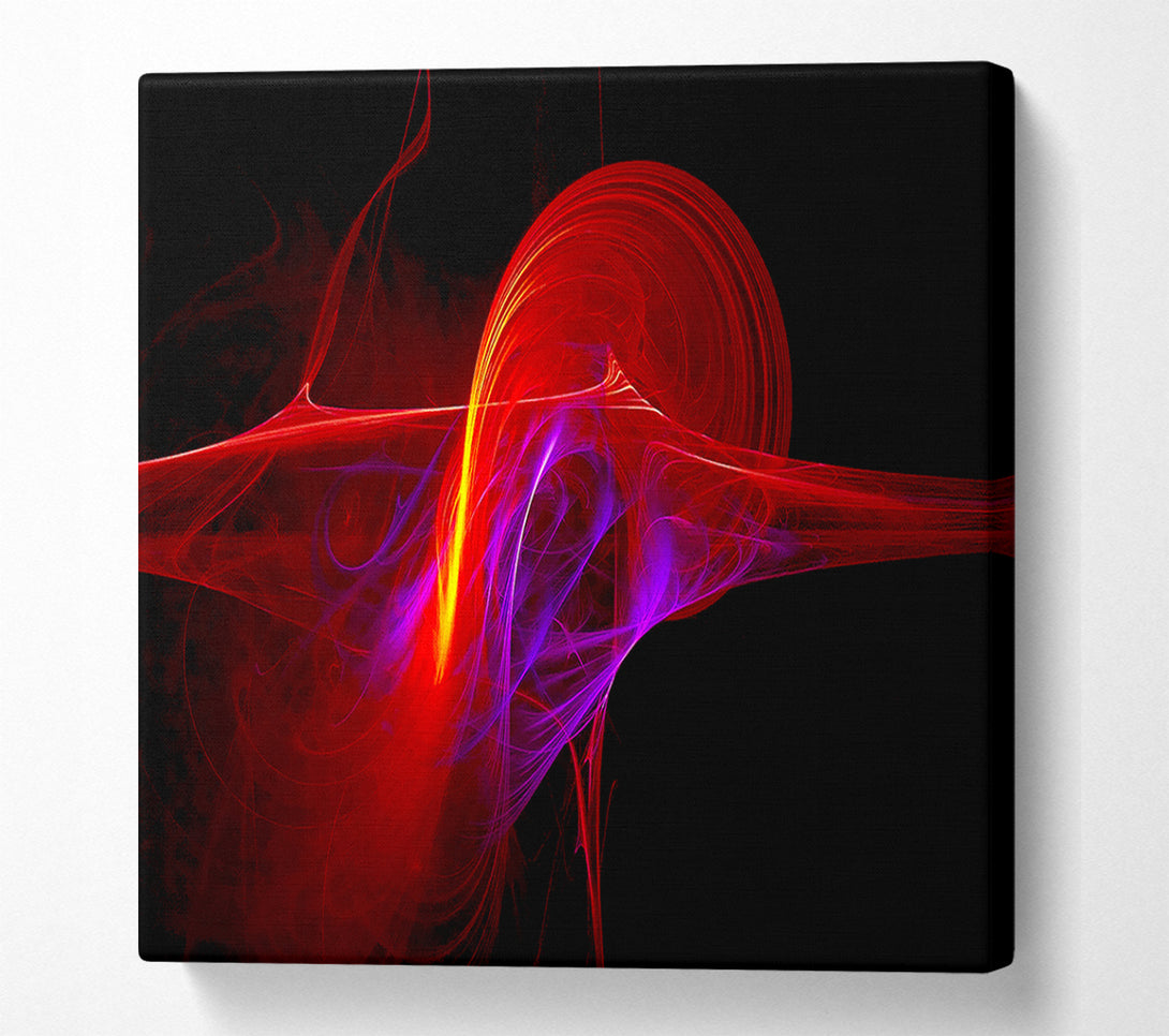  A Canvas Print of Twist Of Heat Canvas Print