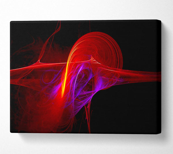  A Canvas Print of Twist Of Heat Canvas Print