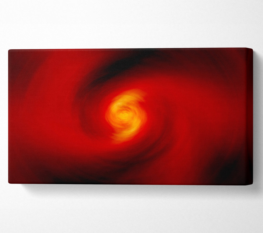  A Canvas Print of Twist Of Red Canvas Art