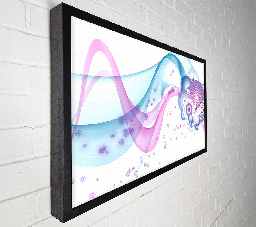  A Canvas Print of Baby Pink Blues Canvas Art