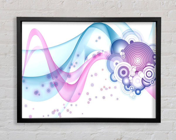 Baby Pink Blues Framed Print