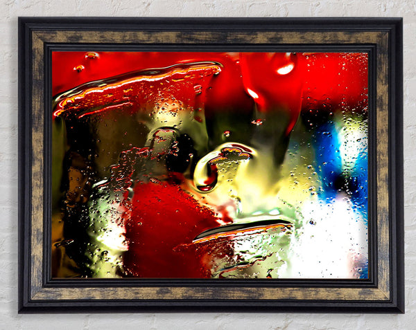 Water Maze Framed Print