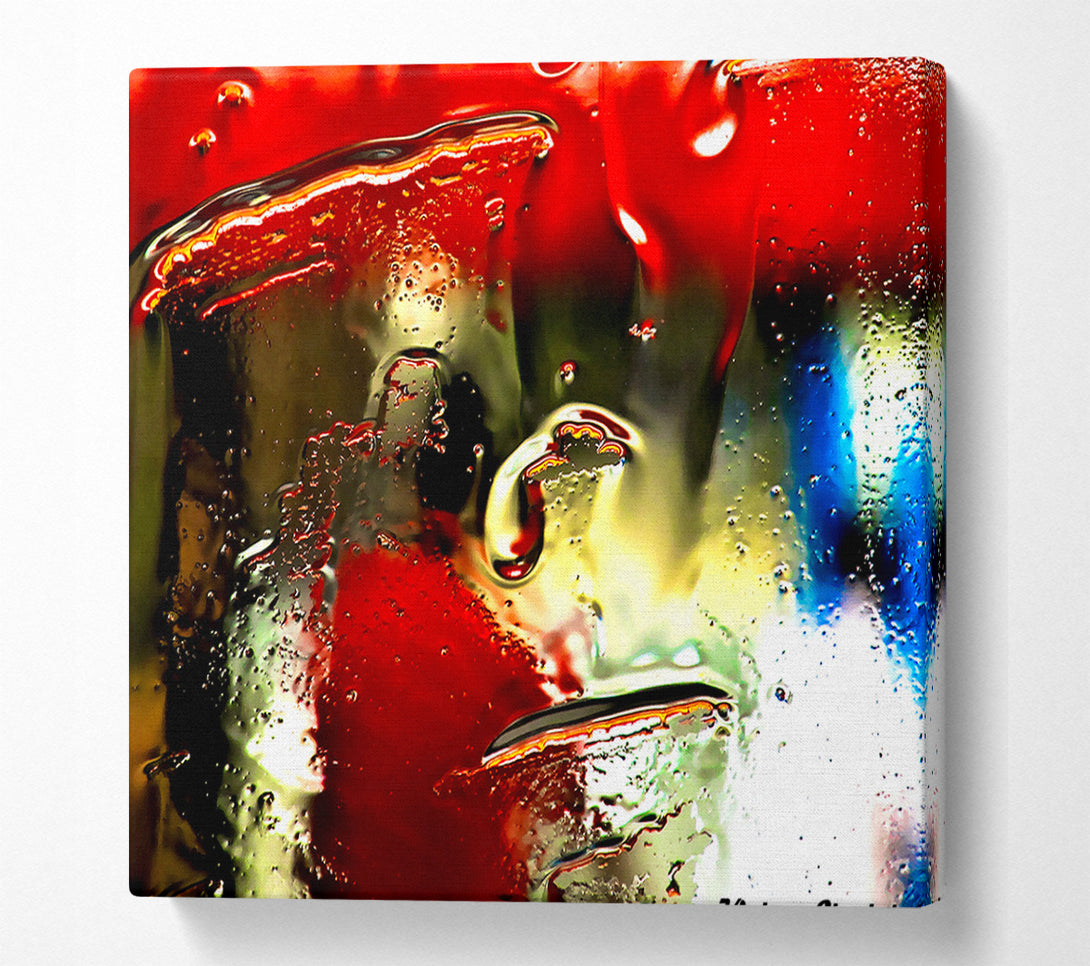  A Canvas Print of Water Maze Canvas Print