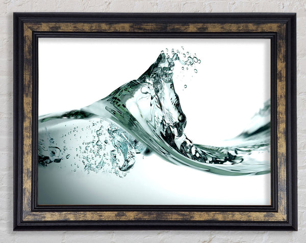 Water Wave Framed Print