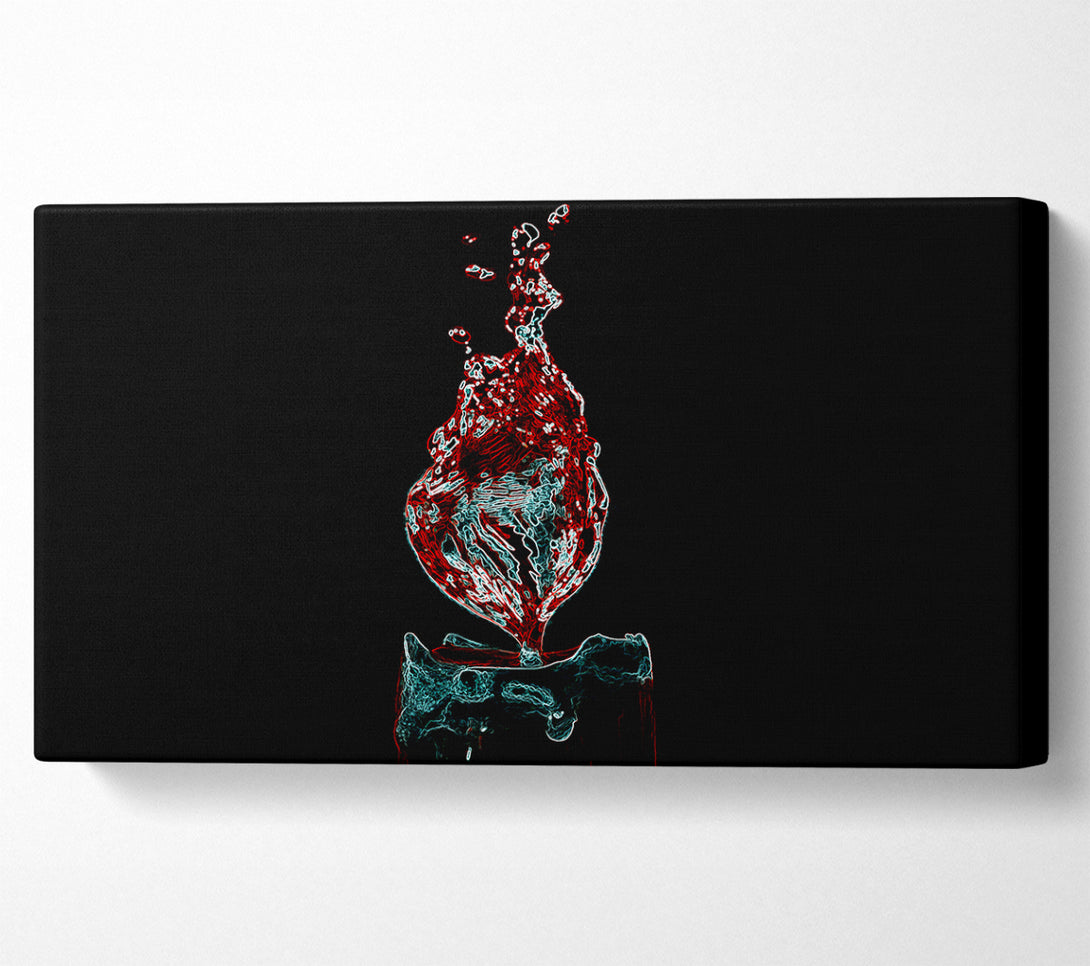  A Canvas Print of Water Candle Canvas Art
