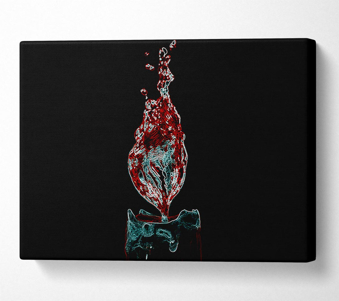  A Canvas Print of Water Candle Canvas Art