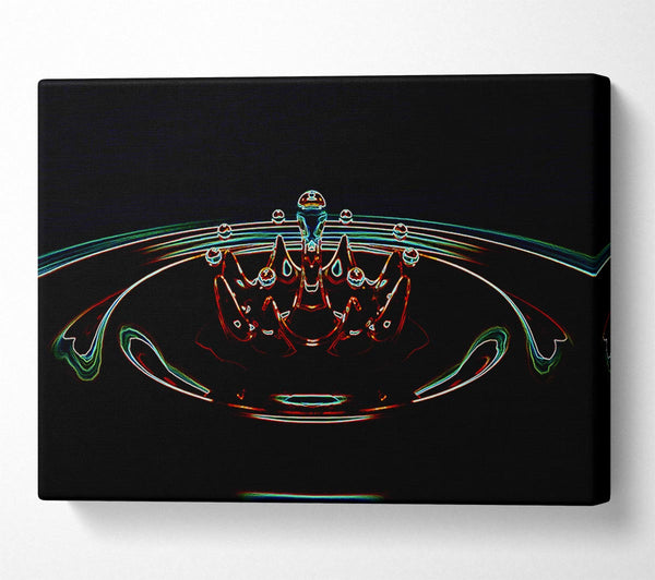  A Canvas Print of Water Dance Canvas Art