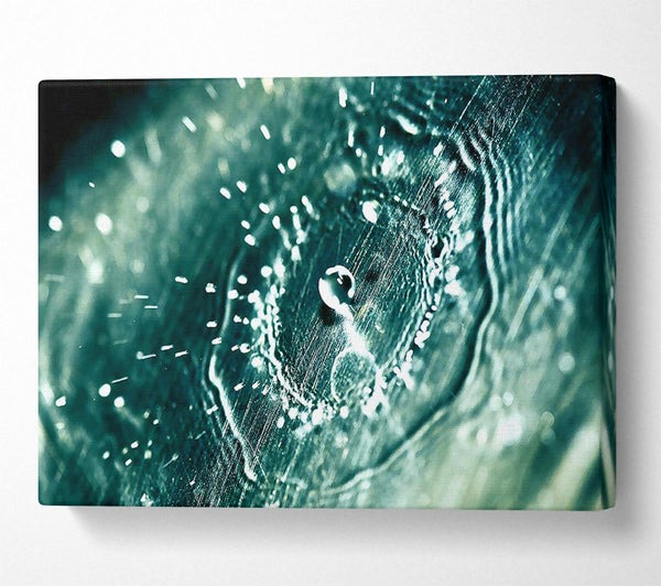  A Canvas Print of Water Splash Drop Canvas Wall Art