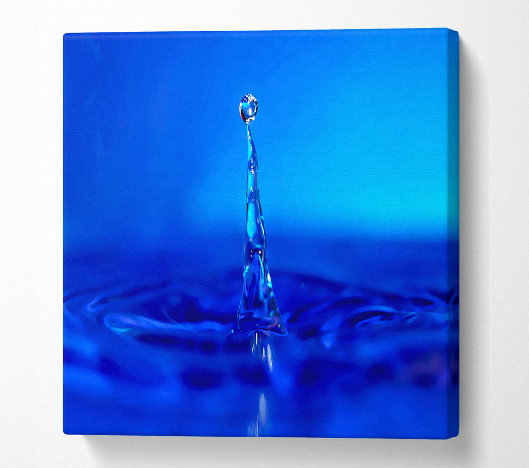  A Canvas Print of Water Drop Attention Canvas Art