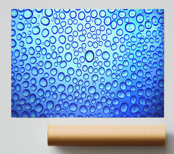 Water Drop Pattern Print