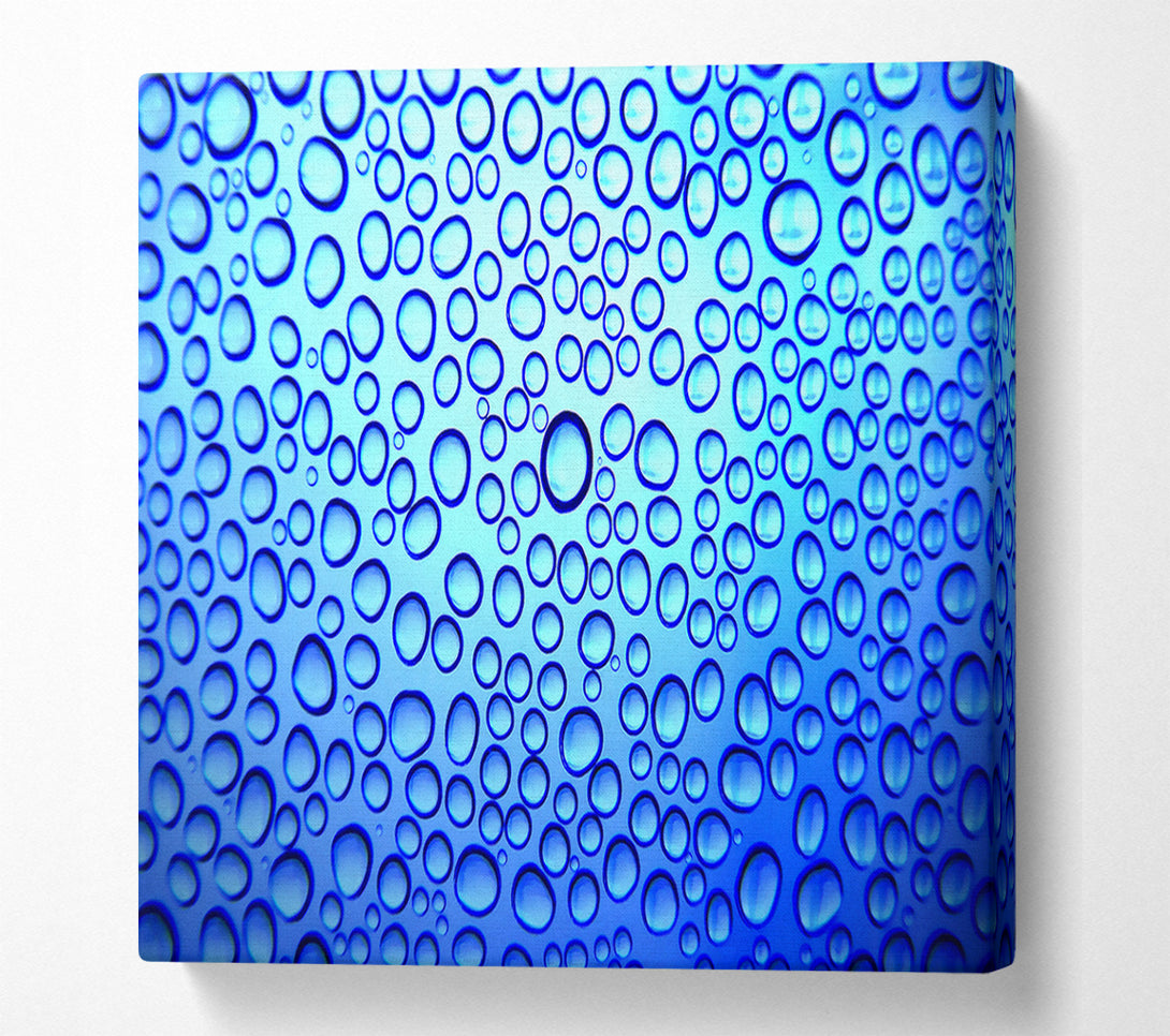  A Canvas Print of Water Drop Pattern Canvas Wall Art