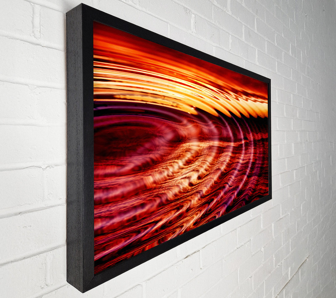  A Canvas Print of Water Rippled Ocean Canvas Print
