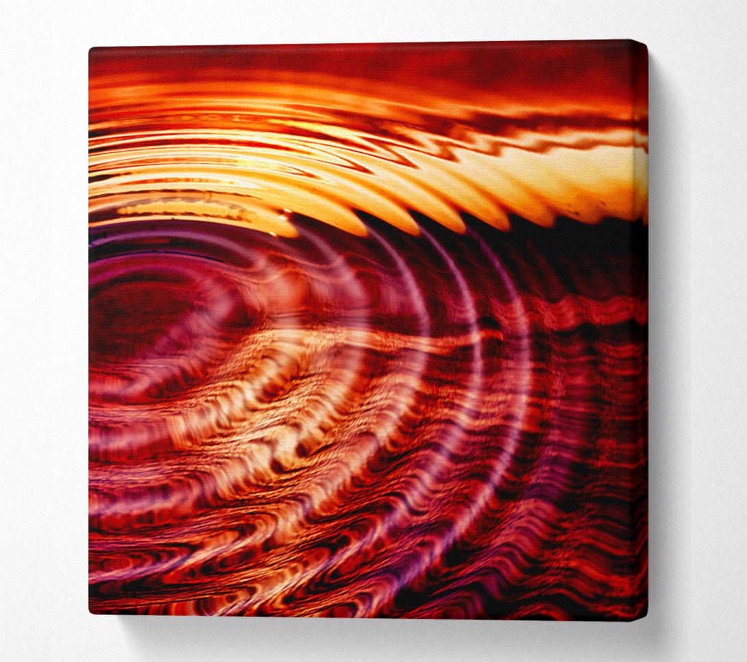  A Canvas Print of Water Rippled Ocean Canvas Print