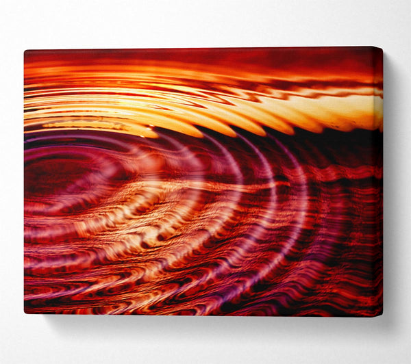  A Canvas Print of Water Rippled Ocean Canvas Print