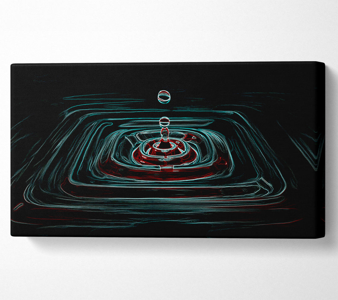  A Canvas Print of Water Squares Canvas Art