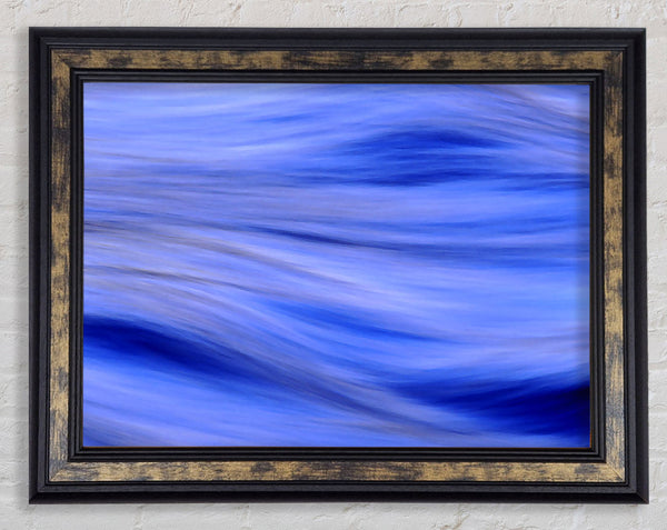 Water Surface Ripple Framed Print