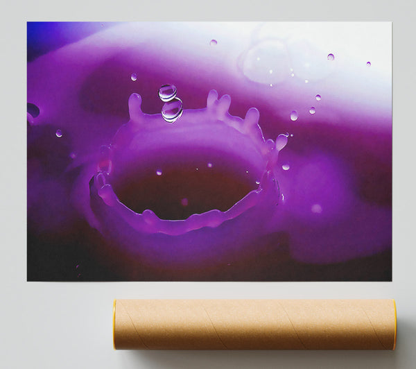 Wax Splash Print