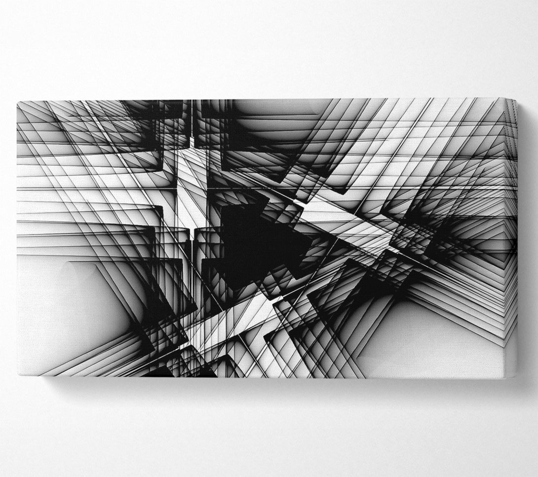  A Canvas Print of Where The Lines Cross Canvas Wall Art