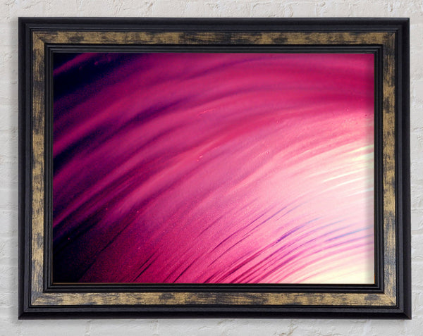 Whirlwind Of Pink Framed Print