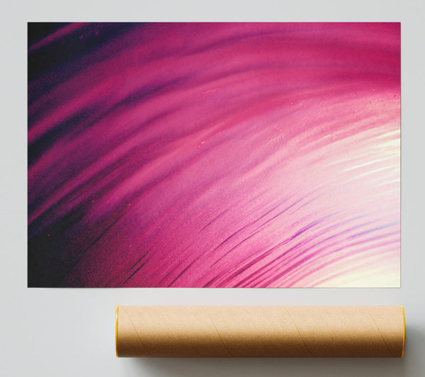 Whirlwind Of Pink Giclee Print