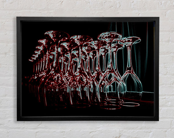 Wine Bar Framed Print