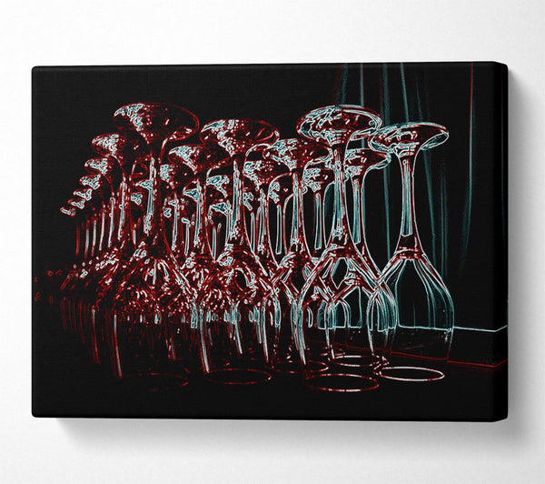  A Canvas Print of Wine Bar Canvas Art