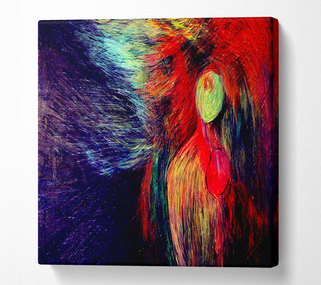  A Canvas Print of Winter Warmth Canvas Print