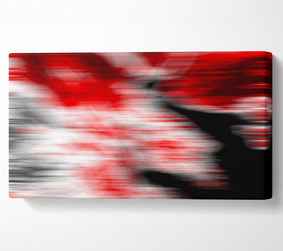  A Canvas Print of Wolf In The Night Canvas Wall Art