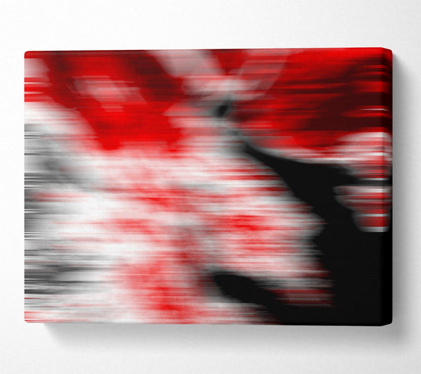  A Canvas Print of Wolf In The Night Canvas Wall Art