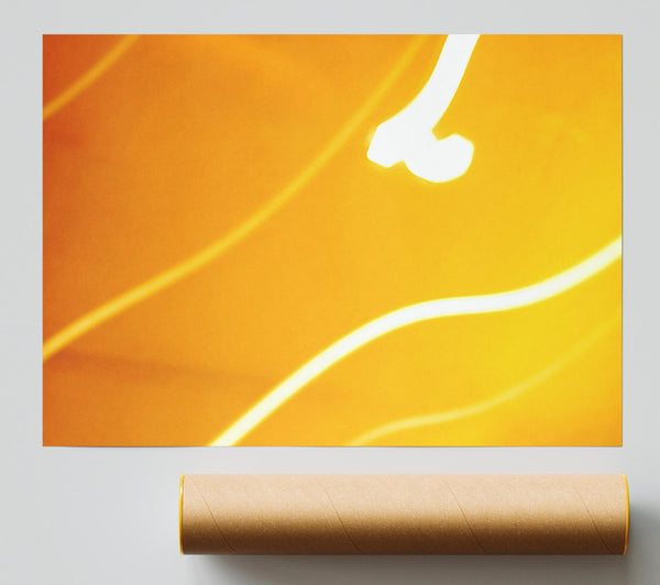 Yellow Flow Giclee Print