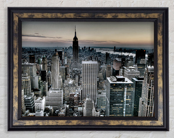 Across New York Framed Print