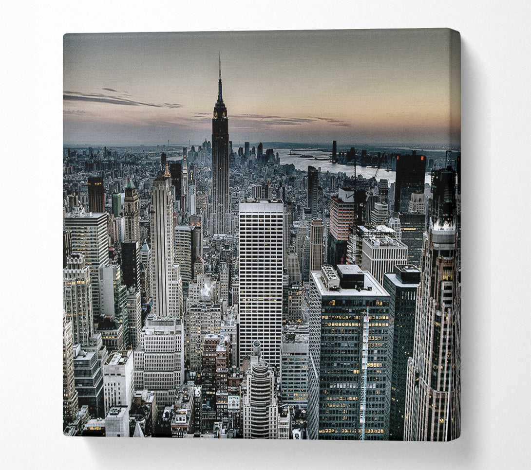  A Canvas Print of Across New York Canvas Wall Art