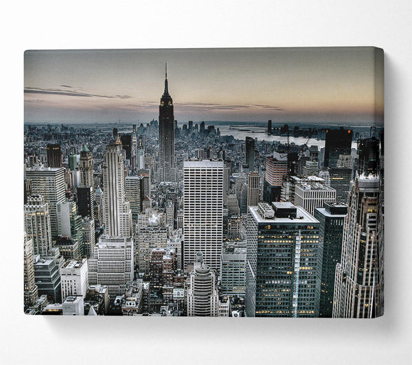  A Canvas Print of Across New York Canvas Wall Art