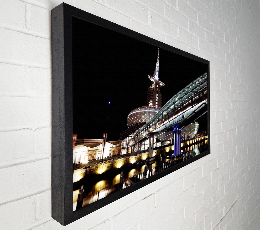  A Canvas Print of Architects Walkway Canvas Art