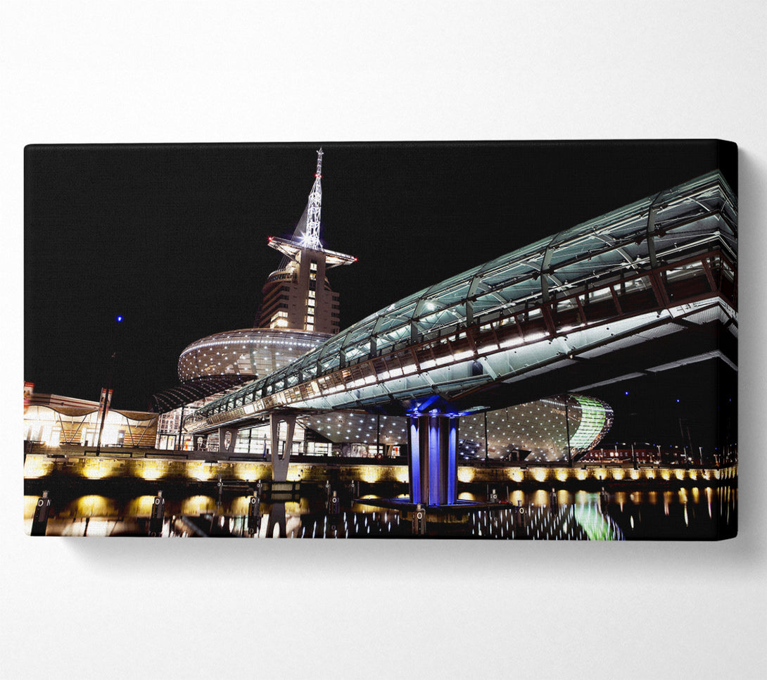 A Canvas Print of Architects Walkway Canvas Art