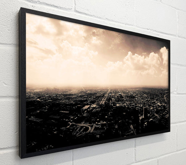 Ariel View Over The City
